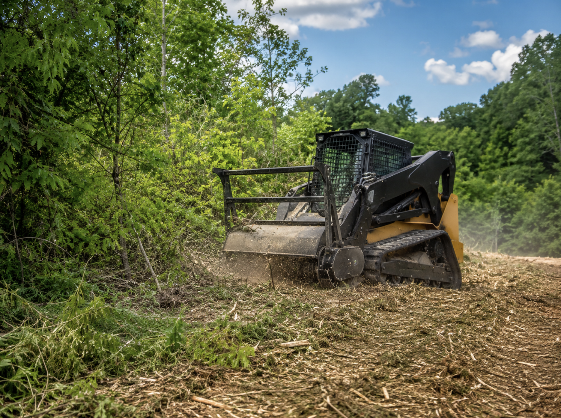 Forestry mulching and brush control