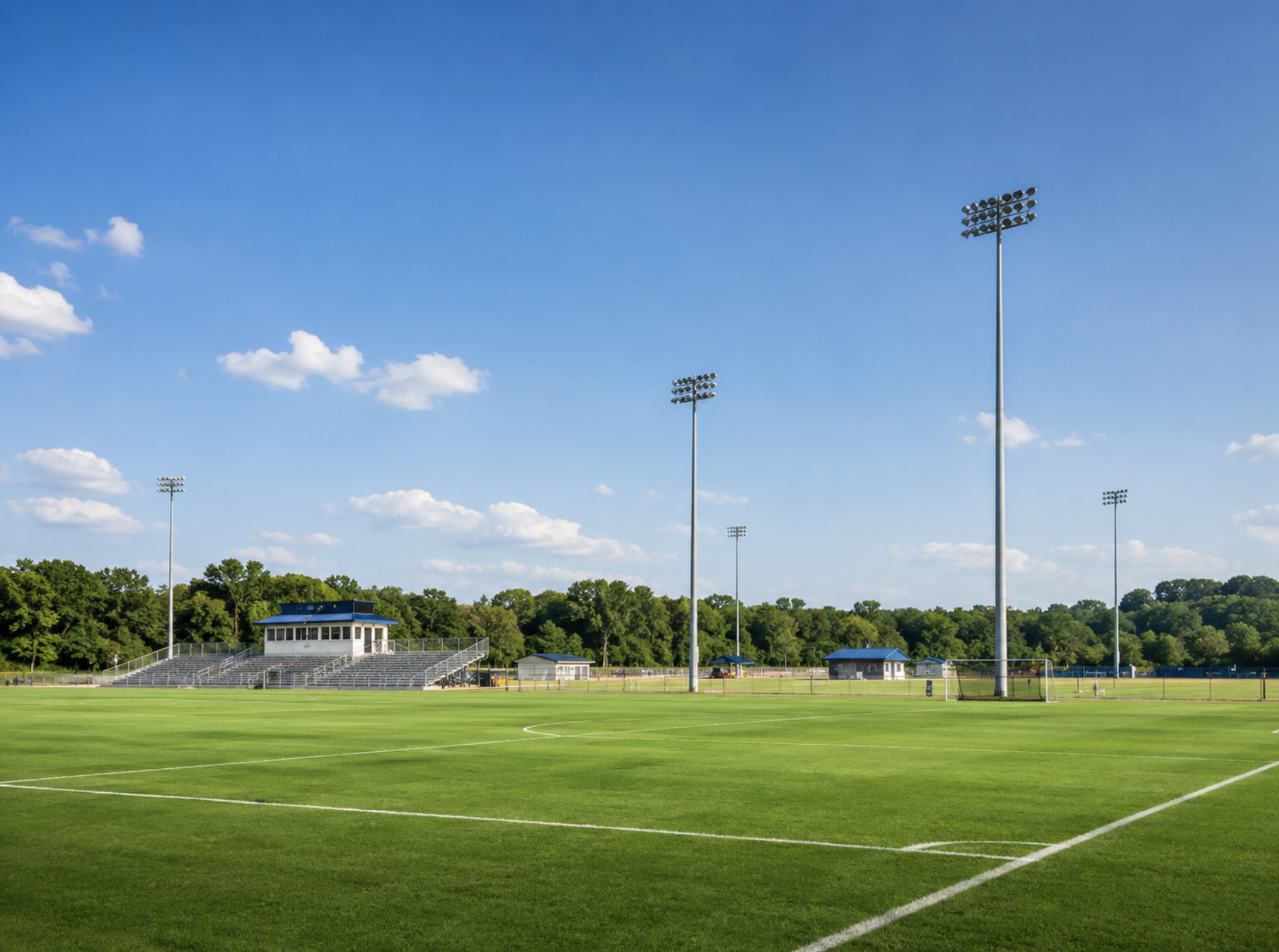 Sports complex mowing and grounds maintenance
