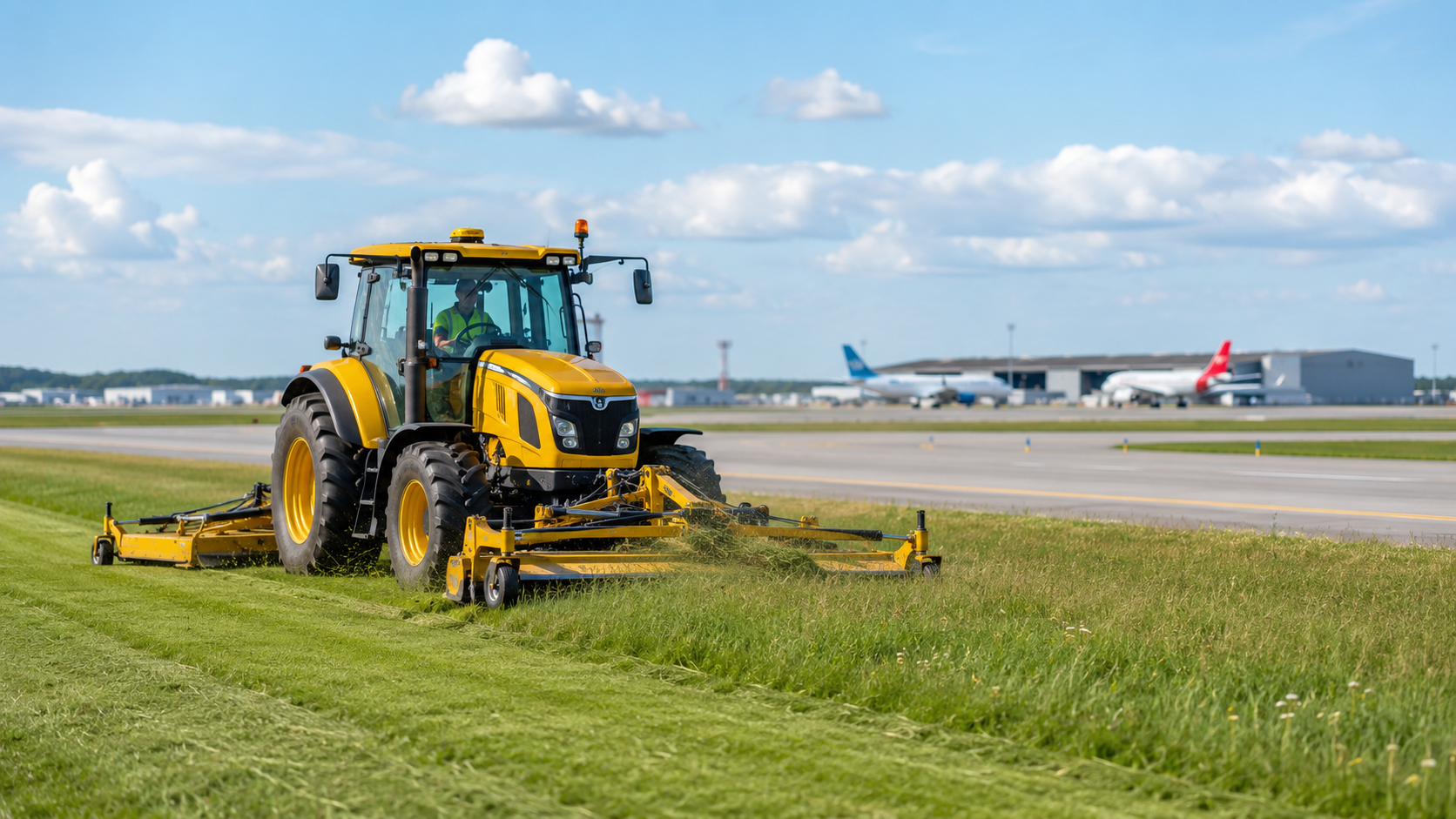 Airport grounds maintenance