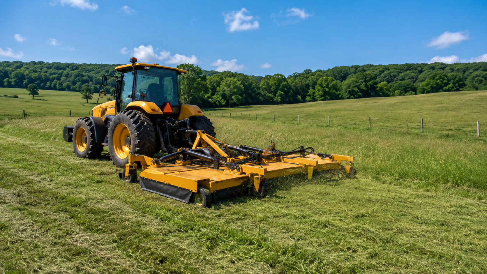 Pasture and open land mowing